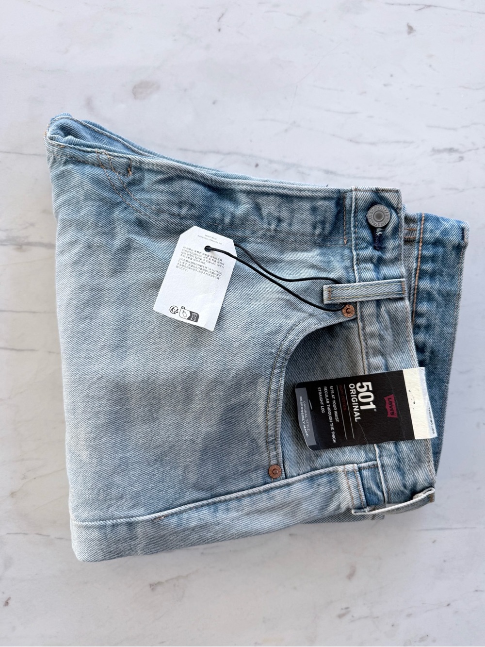 New Levi’s Premium 501 Original 33x34 Men,s - Picture 11 of 15